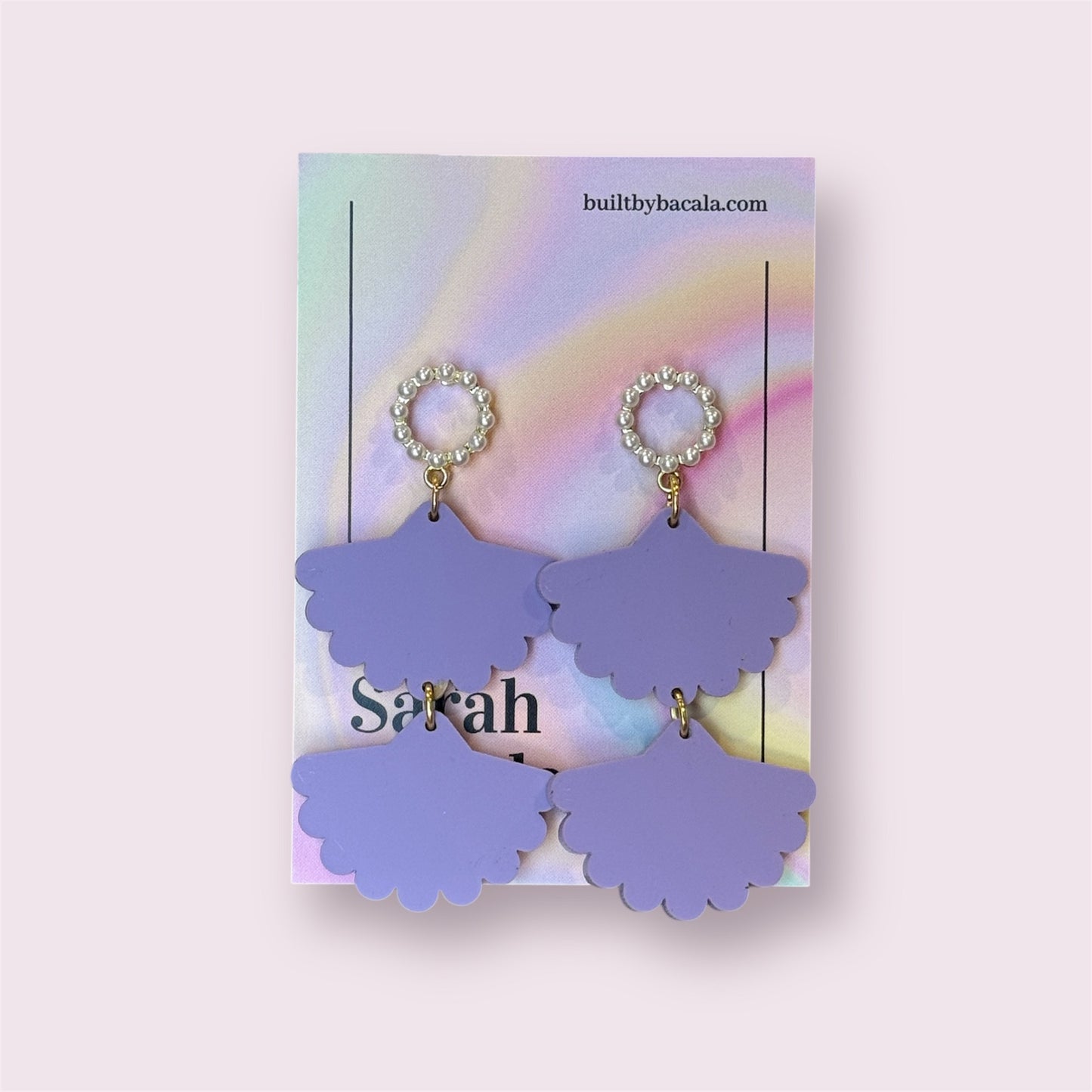 Art Deco Drops (Lavender)